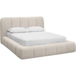 Olena Bed - Queen - Santa Cruz Oatmeal 112528 112528 OLENA BED QUEEN SANTA CRUZ OATMEAL 1