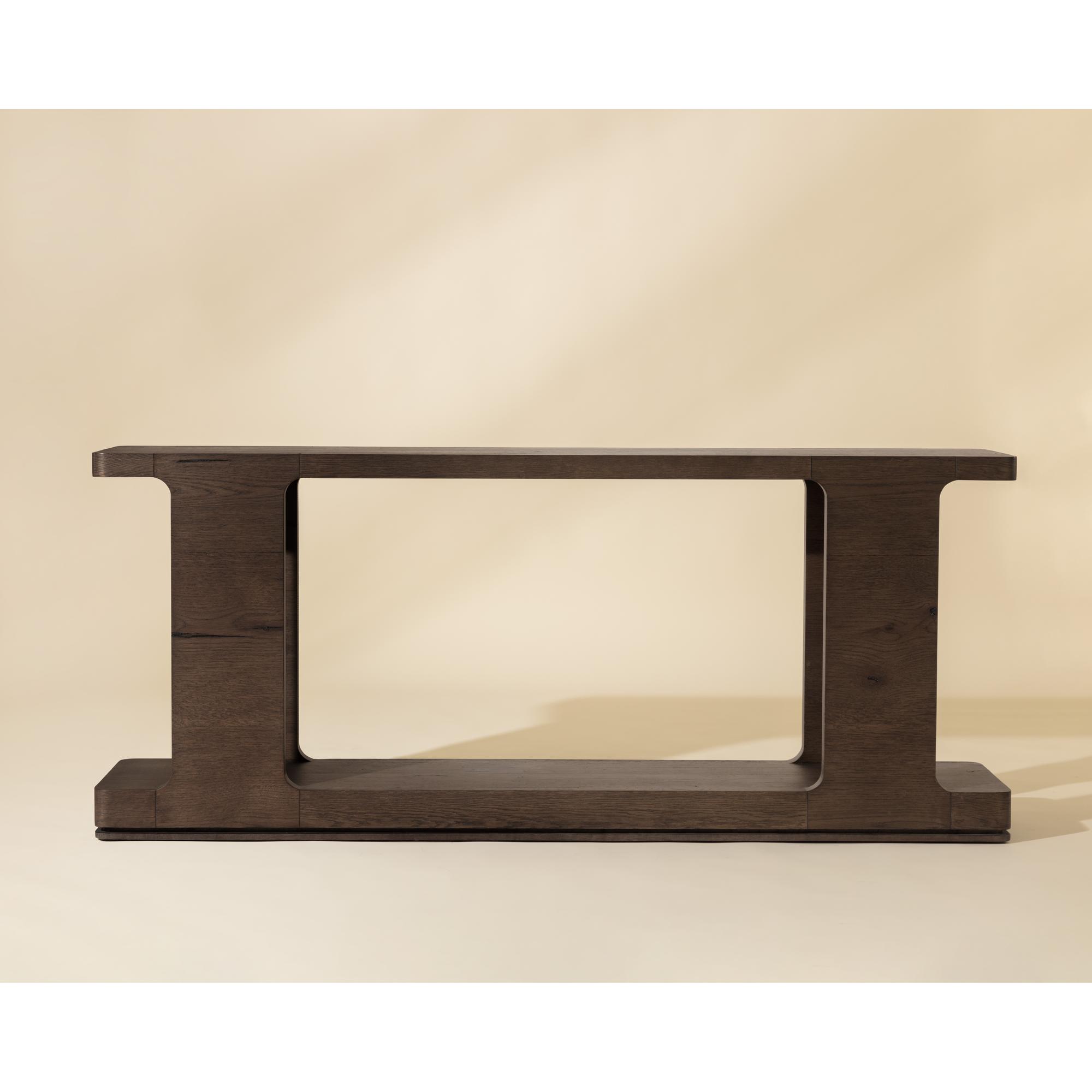 Hercules Console Table - Honey Grey 6 Hercules Console Table - Honey Grey - Image 6