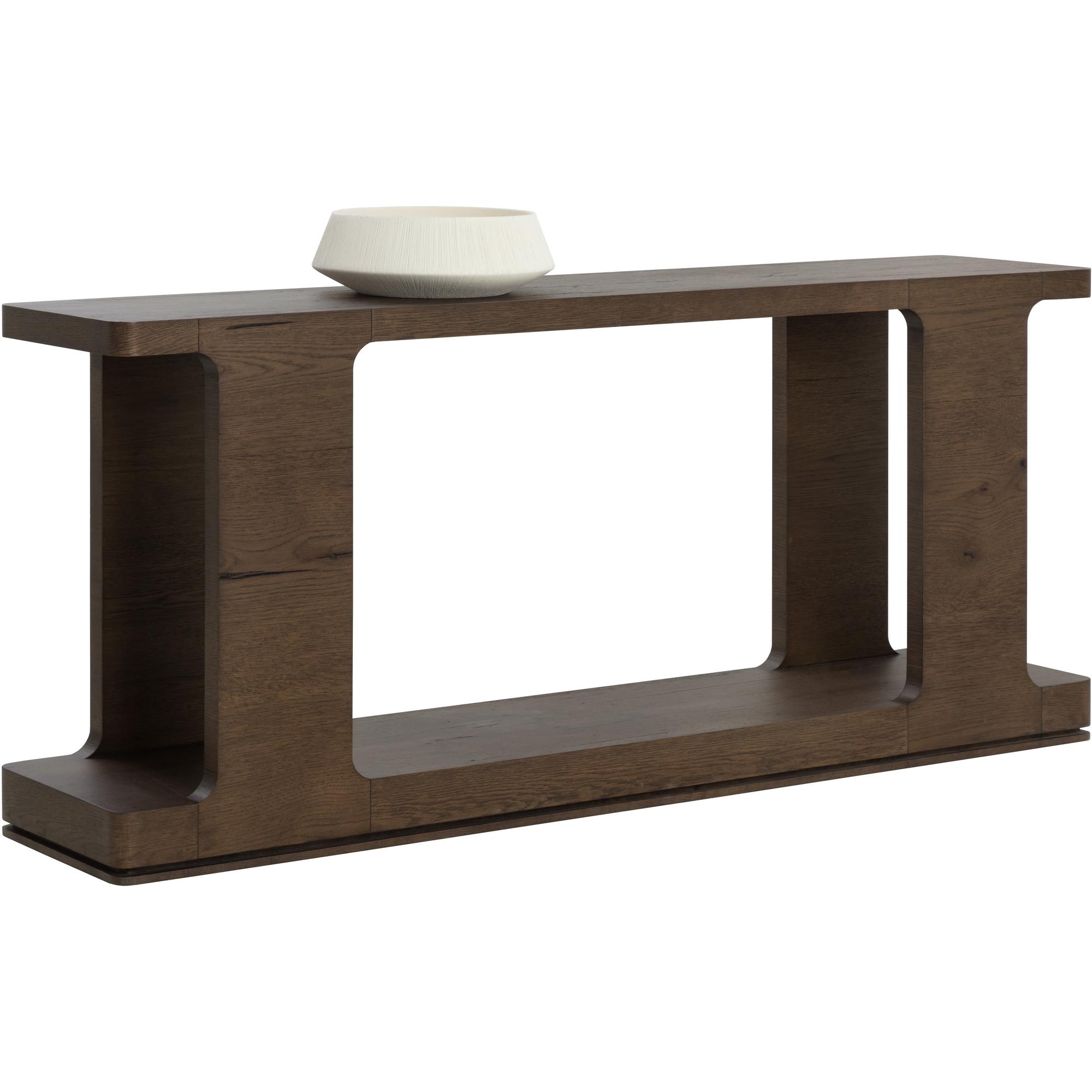 Hercules Console Table - Honey Grey