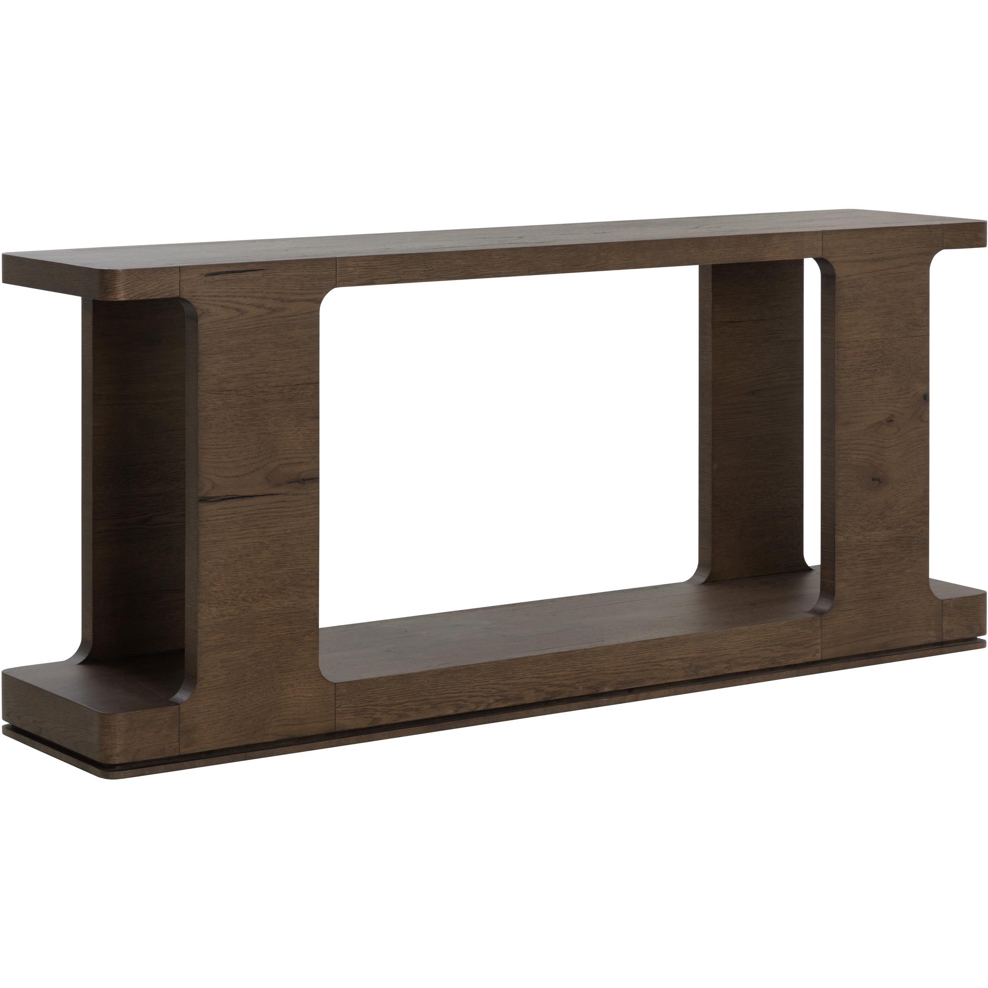 Hercules Console Table - Honey Grey 2 Hercules Console Table - Honey Grey - Image 2