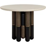 Yanna Bistro Table - Round - Marble - 39.5" 7 Yanna Bistro Table - Round - Marble - 39.5" - Image 3