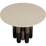 Yanna Bistro Table - Round - Marble - 39.5" 8 Yanna Bistro Table - Round - Marble - 39.5" - Image 4
