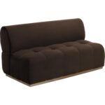 Linford Banquette - Diamond Mink