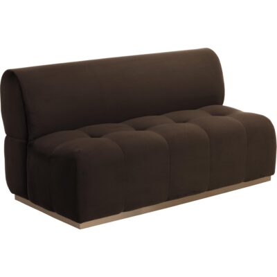 Linford Banquette - Diamond Mink