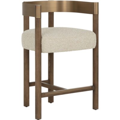 Manolo Counter Stool - Santa Cruz Oatmeal