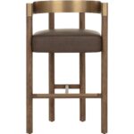 Manolo Barstool - Eglinton Espresso 9 Manolo Barstool - Eglinton Espresso 112548 112548 MANOLO BARSTOOL MILLIKEN ESPRESSO 21