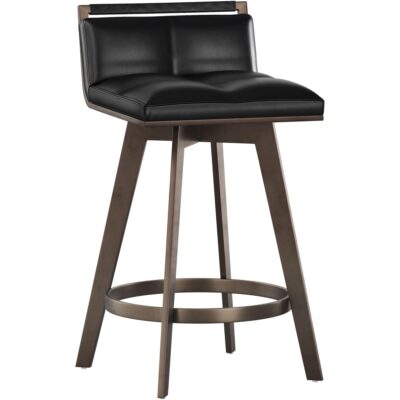 Arizona Swivel Counter Stool - Bravo Black