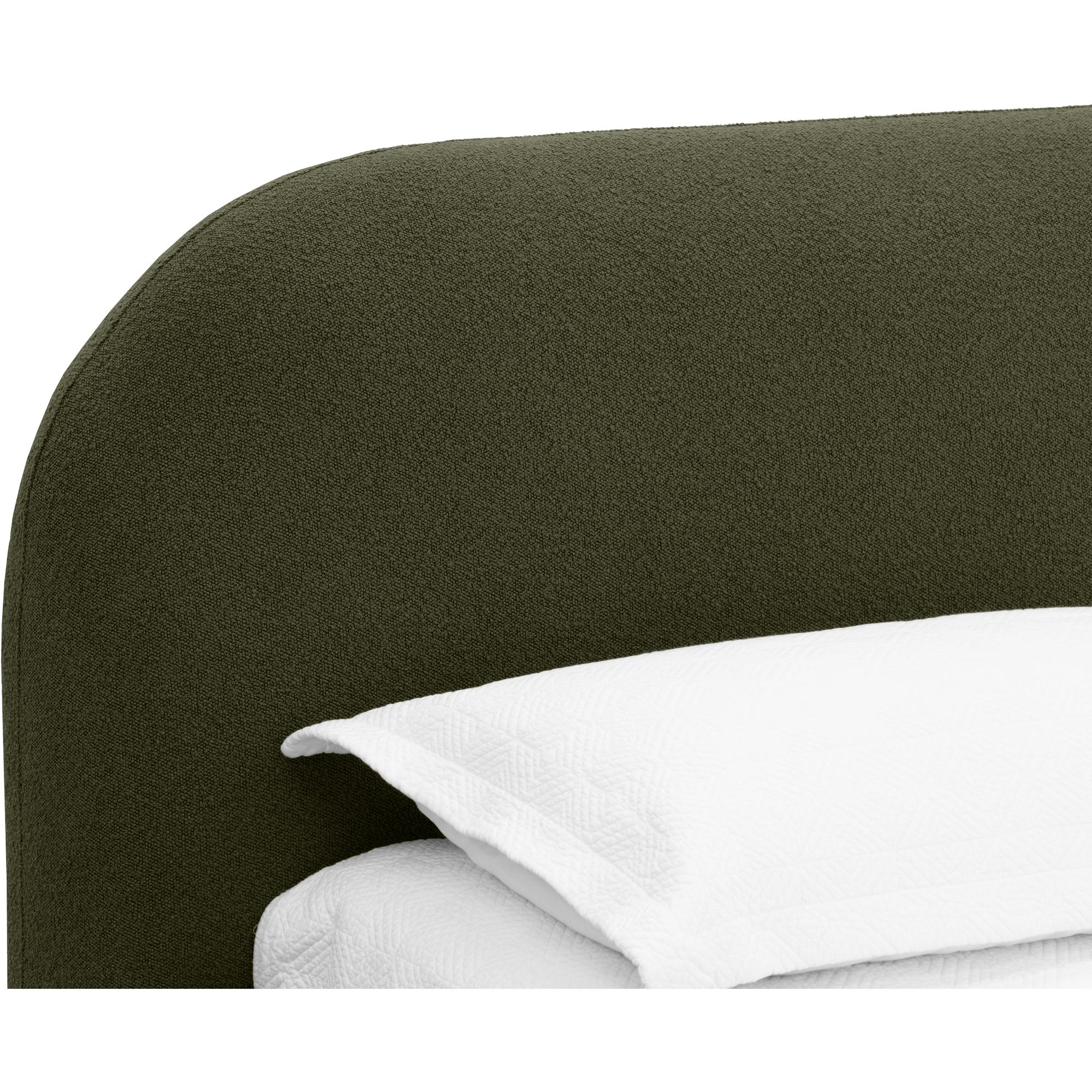 Marin Bed - Queen - Copenhagen Olive 2 Marin Bed - Queen - Copenhagen Olive - Image 2