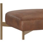 Seneca Dining Chair - Antique Brass - Bravo Cognac 112566 112566 26