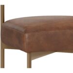 Seneca Counter Stool - Antique Brass - Bravo Cognac 112567 112567 26