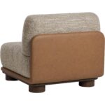 Tomo Lounge Chair - Holden Dusty Greige / Milliken Cognac 8 Tomo Lounge Chair - Holden Dusty Greige / Milliken Cognac - Image 4