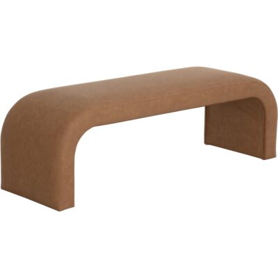 Nahara Bench - Milliken Cognac