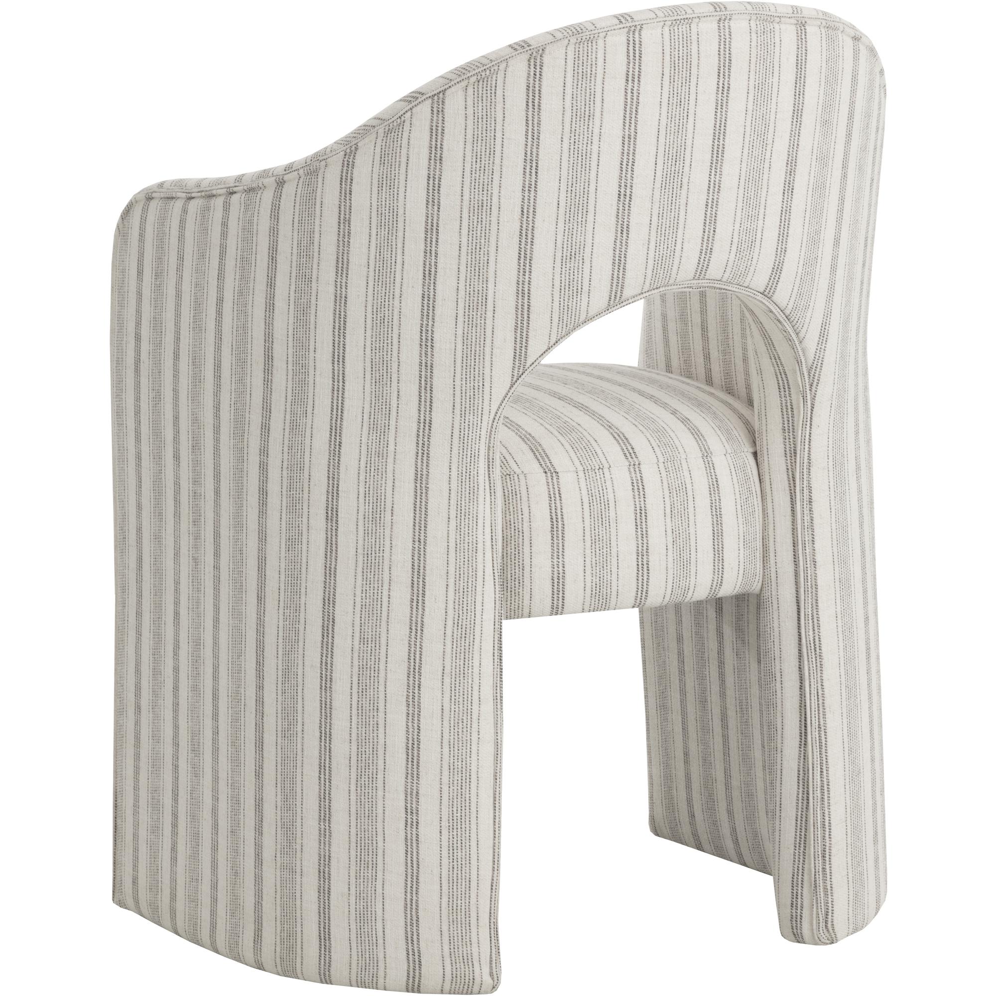 Anaya Dining Armchair - Gifford Script 4 Anaya Dining Armchair - Gifford Script - Image 4