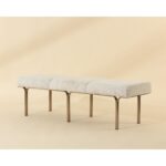 Nuvella Bench - Hailey Moon 112574 112574 NUVELLA BENCH HAILEY MOON