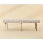 Nuvella Bench - Hailey Moon 112574 112574 NUVELLA BENCH HAILEY MOON 1