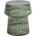 Brie End Table - Marble Look - Sage 5 Brie End Table - Marble Look - Sage - Image 2