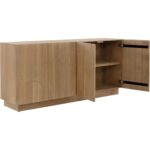 Cove Sideboard - Rustic Oak 10 Cove Sideboard - Rustic Oak - Image 4