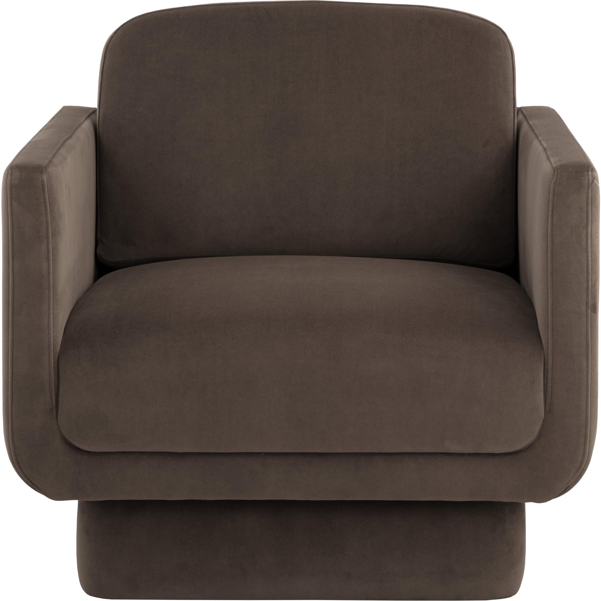 Everton Armchair - Meg Dark Brown 2 Everton Armchair - Meg Dark Brown - Image 2