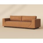 Anakin Sofa - Dark Brown - Tuscany Cognac Leather 112621 112621 ANAKIN SOFA TUSCANY COGNAC LEATHER