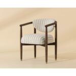 Sigrid Dining Armchair - Antique Brown - Gifford Script 13 Sigrid Dining Armchair - Antique Brown - Gifford Script 112630 112630 SIGRID DINING ARMCHAIR ANTIQUE BROWN GIFFORD SCRIPT