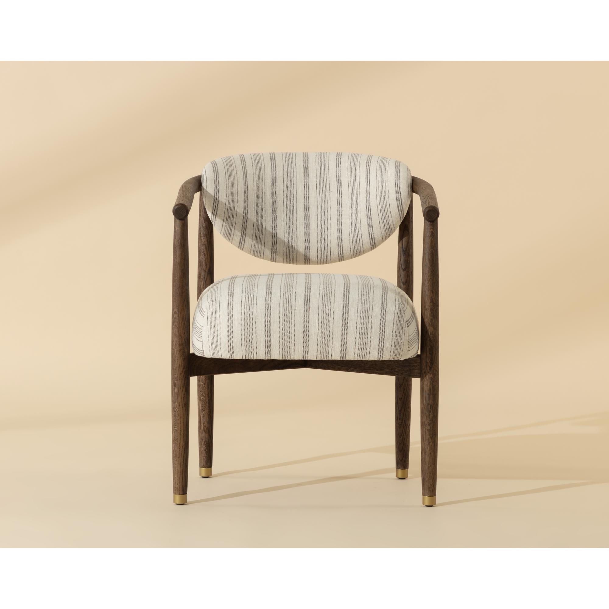 Sigrid Dining Armchair - Antique Brown - Gifford Script 7 Sigrid Dining Armchair - Antique Brown - Gifford Script - Image 7