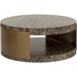 Cavette Coffee Table - Marble Look - Dark Emperador 11 Cavette Coffee Table - Marble Look - Dark Emperador 112634 112634 CAVETTE COFFEE TABLE MARBLE LOOK DARK EMPERADOR 21