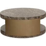 Cavette Coffee Table - Marble Look - Dark Emperador 13 Cavette Coffee Table - Marble Look - Dark Emperador 112634 112634 CAVETTE COFFEE TABLE MARBLE LOOK DARK EMPERADOR 23
