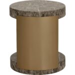 Cavette End Table - Marble Look - Dark Emperador 13 Cavette End Table - Marble Look - Dark Emperador 112635 112635 CAVETTE END TABLE MARBLE LOOK DARK EMPERADOR 23