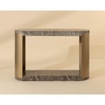 Cavette Console Table - Marble Look - Dark Emperador 15 Cavette Console Table - Marble Look - Dark Emperador 112636 112636 CAVETTE CONSOLE TABLE MARBLE LOOK DARK EMPERADOR 1
