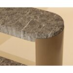 Cavette Console Table - Marble Look - Dark Emperador 17 Cavette Console Table - Marble Look - Dark Emperador 112636 112636 CAVETTE CONSOLE TABLE MARBLE LOOK DARK EMPERADOR 6