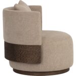 Bastille Swivel Lounge Chair - Rhine Sandbank 7 Bastille Swivel Lounge Chair - Rhine Sandbank - Image 3
