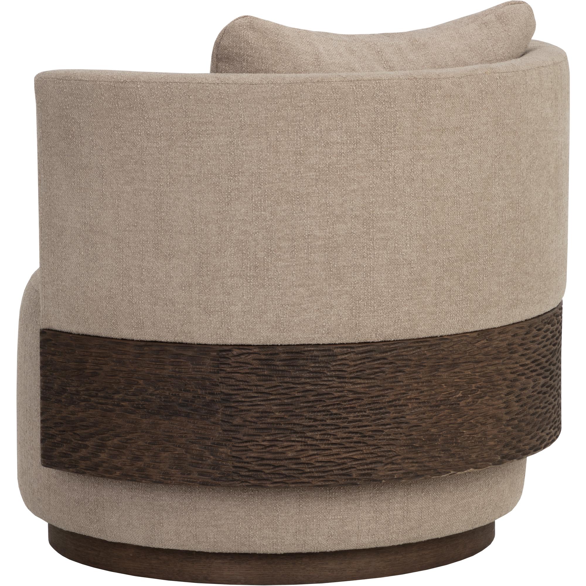 Bastille Swivel Lounge Chair - Rhine Sandbank 4 Bastille Swivel Lounge Chair - Rhine Sandbank - Image 4