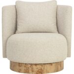Fortis Swivel Lounge Chair - Santa Cruz Oatmeal 6 Fortis Swivel Lounge Chair - Santa Cruz Oatmeal - Image 2