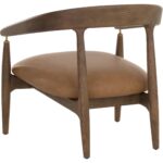 Valmont Lounge Chair - Milliken Cognac 8 Valmont Lounge Chair - Milliken Cognac - Image 4