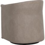 Leontine Swivel Lounge Chair - Meg Taupe / Ivanhoe Mineral 112696 112696 LEONTINE SWIVEL LOUNGE CHAIR MEG TAUPE IVANHOE MINERAL 23