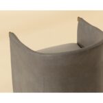 Leontine Swivel Lounge Chair - Meg Taupe / Ivanhoe Mineral 112696 112696 LEONTINE SWIVEL LOUNGE CHAIR MEG TAUPE IVANHOE MINERAL 6