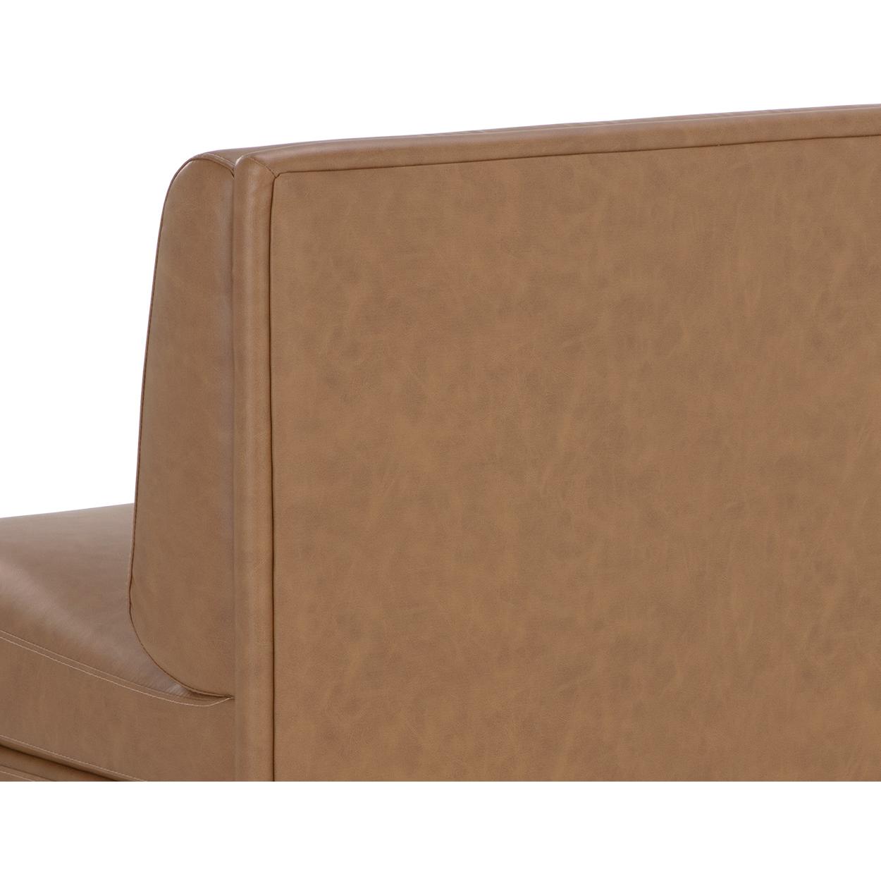 Radcliff Banquette - Milliken Cognac 6 Radcliff Banquette - Milliken Cognac - Image 6