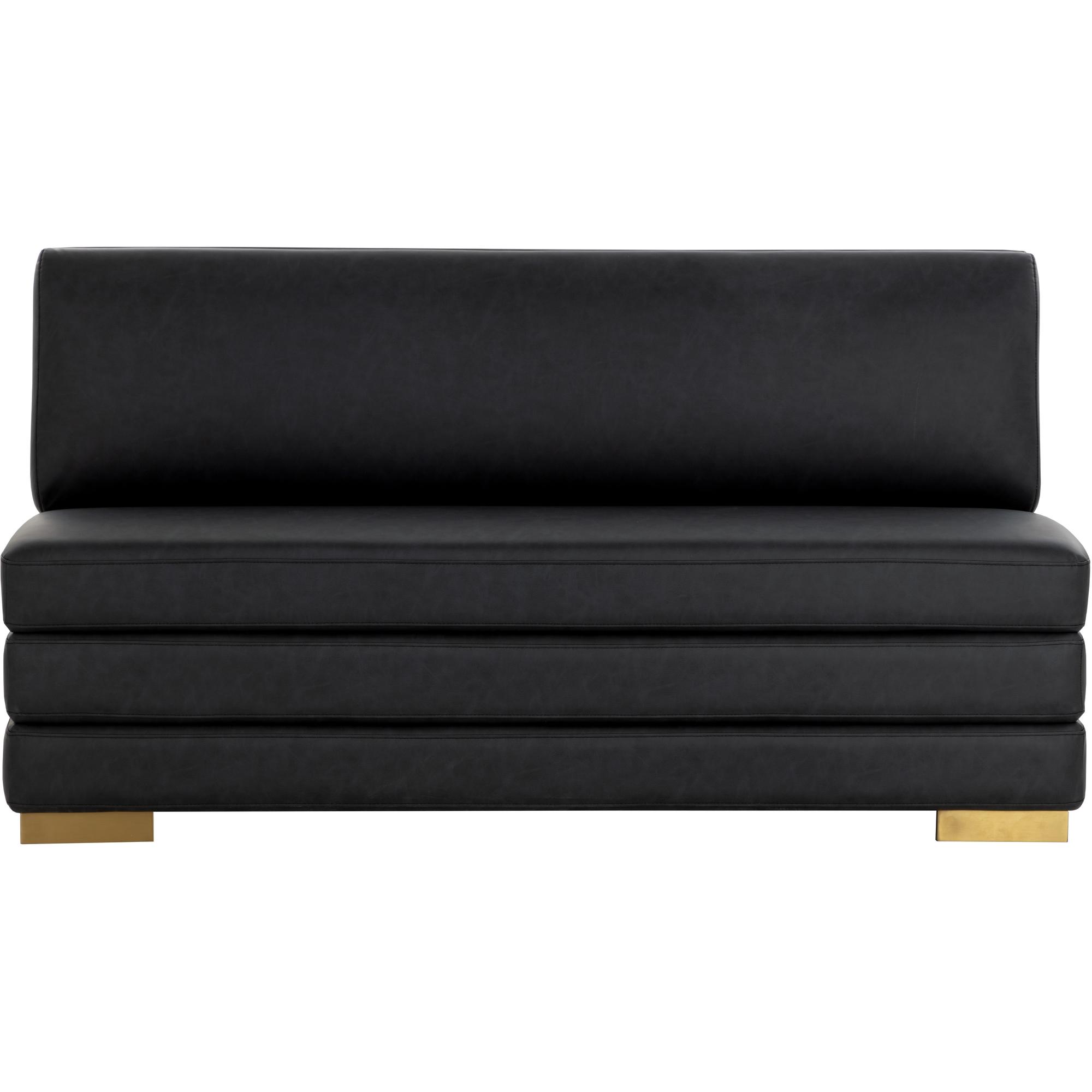 Radcliff Banquette - Bravo Black 2 Radcliff Banquette - Bravo Black - Image 2