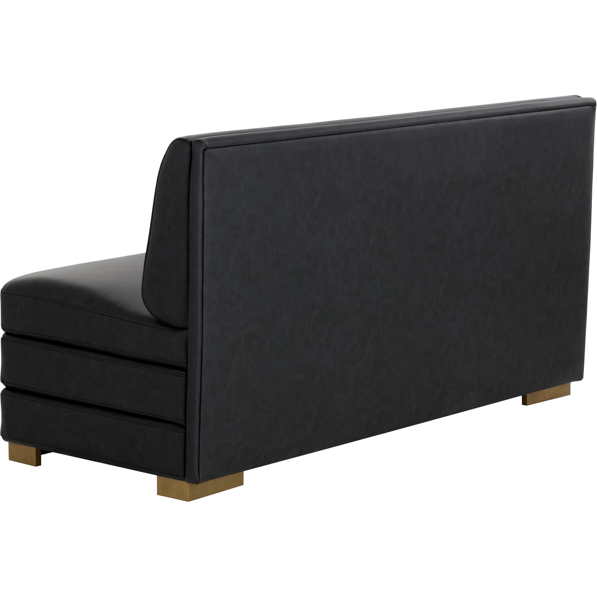 Radcliff Banquette - Bravo Black 4 Radcliff Banquette - Bravo Black - Image 4
