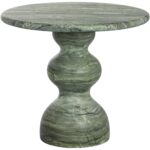 Raul Bistro Table - Marble Look - Sage - 34" 112721 112721 RAUL BISTRO TABLE MARBLE LOOK SAGE 34 21