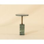 Mizani End Table - Marble Look - Sage 112722 112722 MIZANI END TABLE MARBLE LOOK SAGE 1