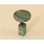 Mizani End Table - Marble Look - Sage 112722 112722 MIZANI END TABLE MARBLE LOOK SAGE 2