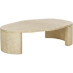 Savinah Coffee Table - Travertine Look - Natural 8 Savinah Coffee Table - Travertine Look - Natural - Image 2