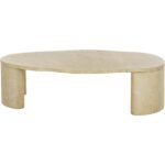 Savinah Coffee Table - Travertine Look - Natural 9 Savinah Coffee Table - Travertine Look - Natural - Image 3
