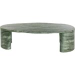Savinah Coffee Table - Marble Look - Sage 7 Savinah Coffee Table - Marble Look - Sage - Image 3