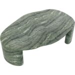 Savinah Coffee Table - Marble Look - Sage 8 Savinah Coffee Table - Marble Look - Sage - Image 4