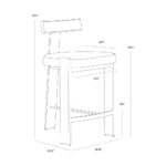 Titan Counter Stool - Palazzo Cream 11 Titan Counter Stool - Palazzo Cream - Image 6
