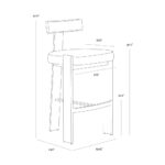 Titan Barstool - Palazzo Cream 11 Titan Barstool - Palazzo Cream - Image 6