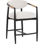 Marita Counter Stool - Louis Cream