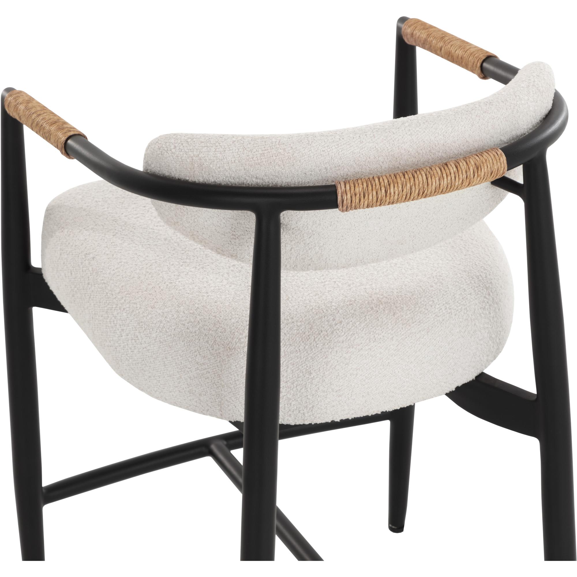 Marita Counter Stool - Louis Cream 5 Marita Counter Stool - Louis Cream - Image 5